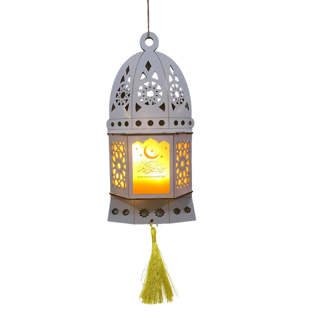 EIDLANTW LED Lantern Ramadan Kareem Light Decorations - Image 1