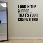 Wall Decals - Your Wall Gym Quote Design 90x60cm
