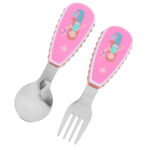 Kids Cutlery Set with Case – Mermaid - Image 2