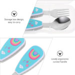 Kids Cutlery Set with Case – Rainbow - Image 6
