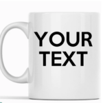 Personalized Printed Coffee Mug - 11 oz