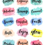 Motivational Positivity Stickers for Kids Teens Office Home - Pack of 3