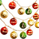 Merry Christmas String Light Decorations - 20 LED