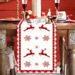 Merry Christmas Table Runner - 13x70 Inches