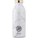 24BOTTLES Clima Double Walled Stainless Steel Water Bottle - 500ml - Carrara