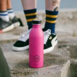 24BOTTLES Urban Lightest Stainless Steel Water Bottle - 500ml - Passion Pink - Image 2