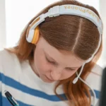 BUDDYPHONES School Plus Wireless Noise Cancellation Headphones - Yellow - Image 3