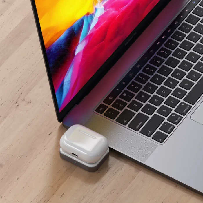 SATECHI USB-C Wireless Charging Dock for AirPods & Airpods - Image 2
