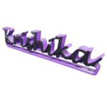 3D Name Plate