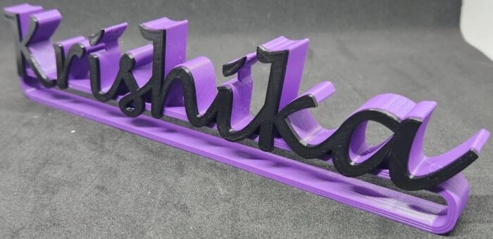 3D Name Plate - Image 2
