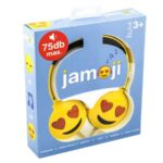 [OPEN BOX] JAM AUDIO Jamoji Love Struck On-Ear Headphones Emoji Design