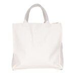 Unlaminated Natural Canvas Sustainable Bag (Hello Beautiful) - 36x36x25 cm - Image 2