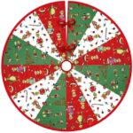Christmas Tree Skirt for Decoration (Colourful)