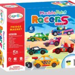 DIY Car Mould and Paint Fridge Magnet Craft Kit