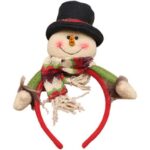 Snowman Headband - Cute Christmas Headband Hair Accessory for Girls