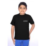 Personalized Round Neck Kids T-shirts - with Logo Branding