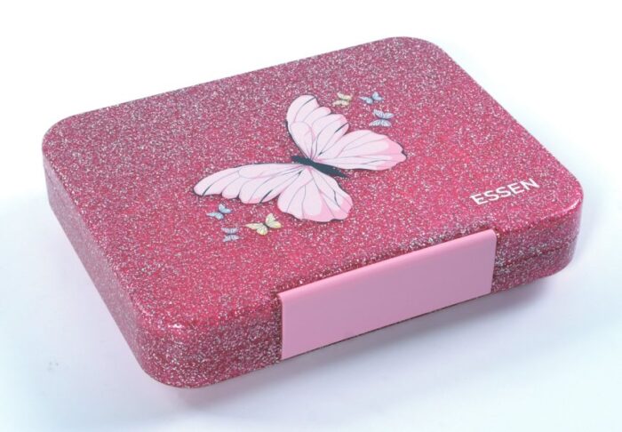 Essen Bento Lunch Box 4/6 Compartment - Butterfly - Image 2