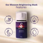 Purple Swan Natural Brightening Face Mask - Blossom - Image 2