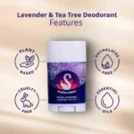 Purple Swan Natural Deodorant - Lavender & Teatree - Image 2