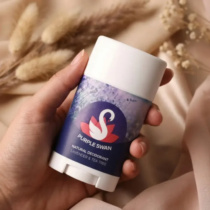 Purple Swan Natural Deodorant - Lavender & Teatree - Image 4
