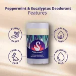 Purple Swan Natural Deodorant - Peppermint & Eucalyptus - Image 2