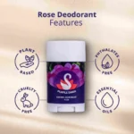 Purple Swan Natural Geranium Deodorant - Rose - Image 2