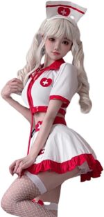 Halloween Cosplay Nurse Uniform - Adult - Image 3