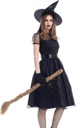 House Black Witch Costume - Adult - Image 3