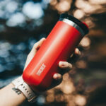 WACACO Octaroma Vacuum Insulated Mug 435ML - Red - Image 2