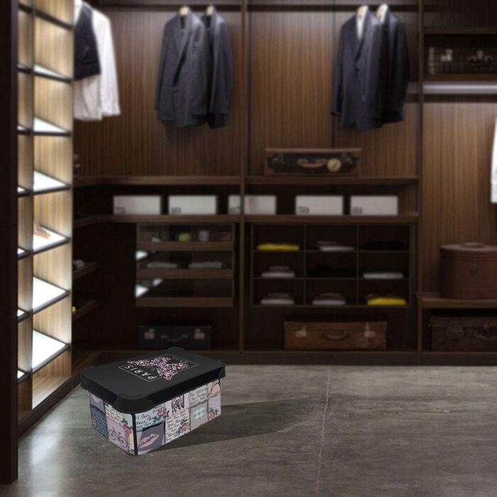 Home Qutu Stylebox Paris Storage Box - 19x11.5x33.5cm - Image 2