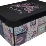 Home Qutu Stylebox Paris Storage Box - 19x11.5x33.5cm - Image 3
