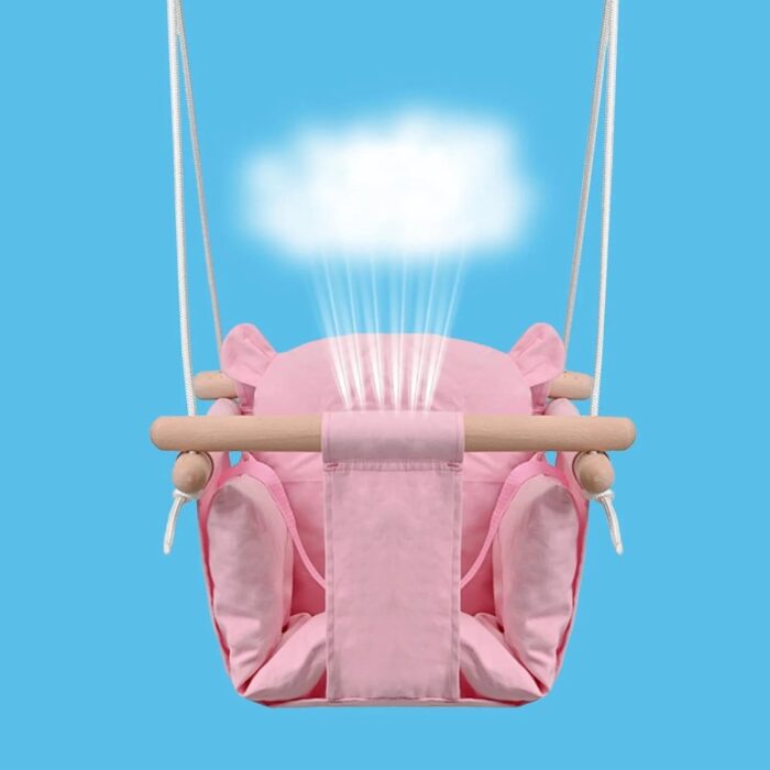 Secure Baby Swing Seat - Pink - Image 3
