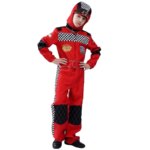 Car Race Boy's Kids Costume Kit - Red