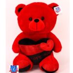 Valentine's Red Bear With Heart - 35CM TS283