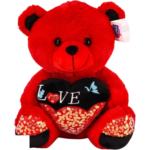 Valentine's Red Bear With Heart - 40CM TS290