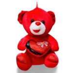 Valentine's Red Bear With Heart 20CM TS381
