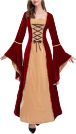 Medieval Victoria Scarlet Witch Costume for Women - Adult - Image 2