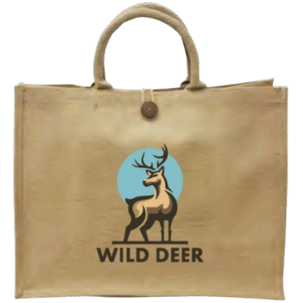 Reusable Jute Bag - Natural Colour