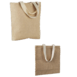 Full Jute Material Vertical Hand and Shoulder Bag - Image 2