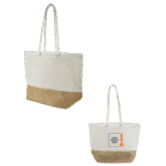 Reusable Jute Tote Beach Bag 48x35x13.5cm - Image 3