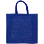 Reusable Jute Bag - Blue 30x30x19 cm