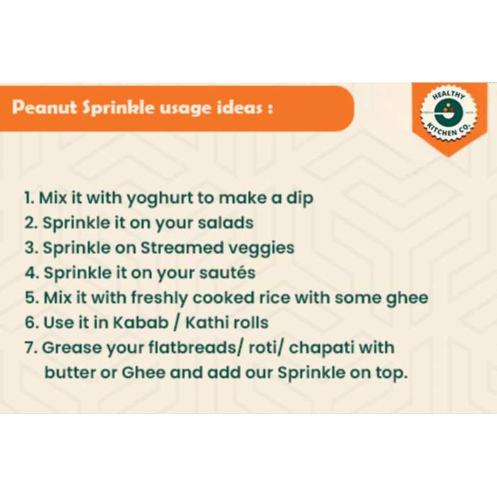 HKC Peanut Sprinkle - 125gm Jar - Image 5