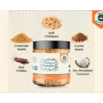 HKC Roasted Chickpea Sprinkle - 125gm Jar - Image 3
