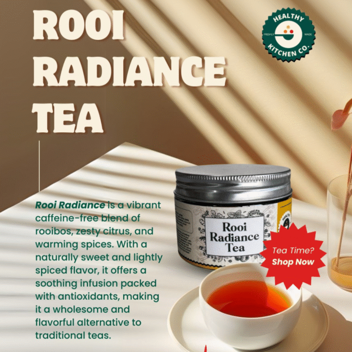 HKC Rooi Radiance Tea - 30gm Jar - Image 3