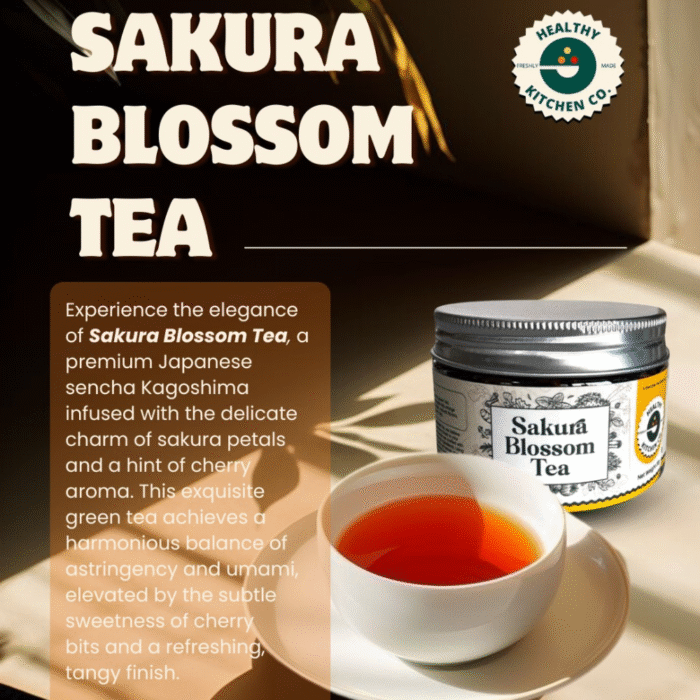 HKC Sakura Blossom Tea - 30gm Jar - Image 3