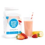 KetoDiet Protein Shake Strawberry and Banana - (35 portion 1000g)