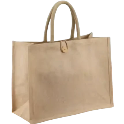 Reusable Jute Bag - Natural Colour 43x33x19 cm