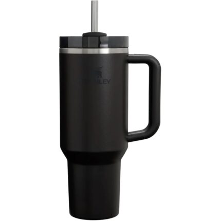Stanley Quencher H2.0 FlowState Stainless Steel Vacuum Insulated Tumbler - Black 40 OZ.