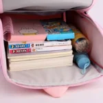Esabela Trolley School Bag Set for Kids Lightweight Water-proof Matching Lunch Bag & Pencil Case - Green Dinosaur - Image 3