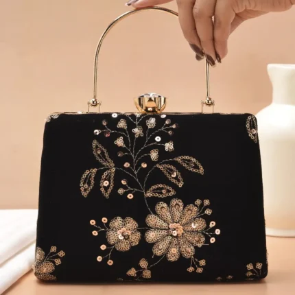 Sequence Handle Clutch Bag